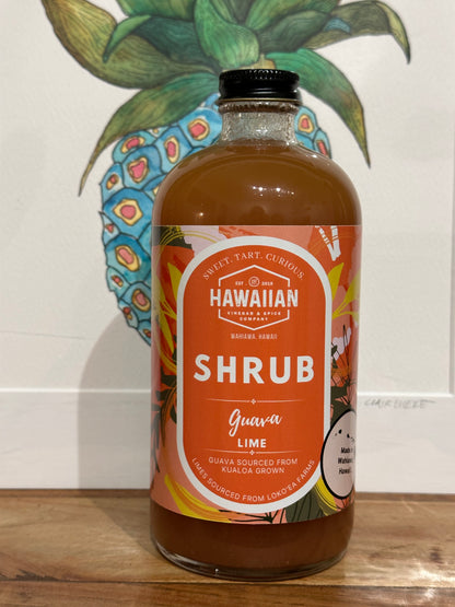 Guava Lime Shrub